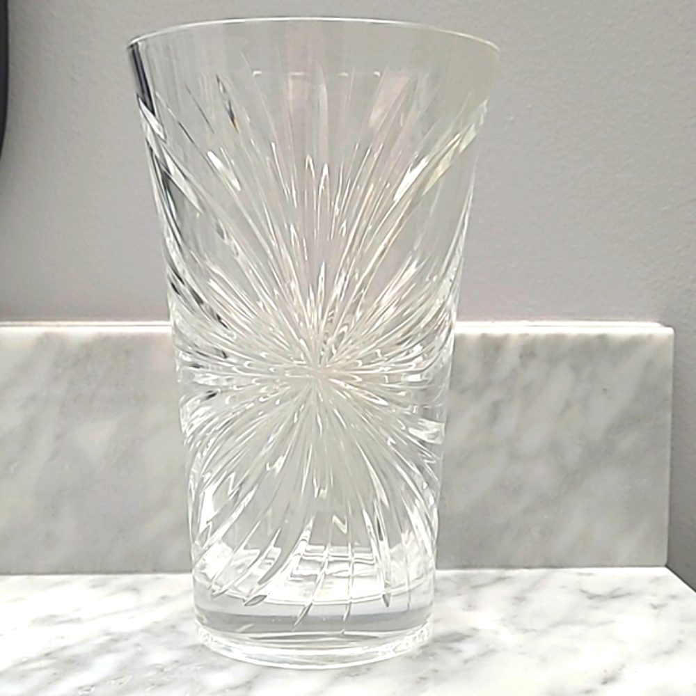 VTG Cristal Vase J.G. Durand Lead Crystal